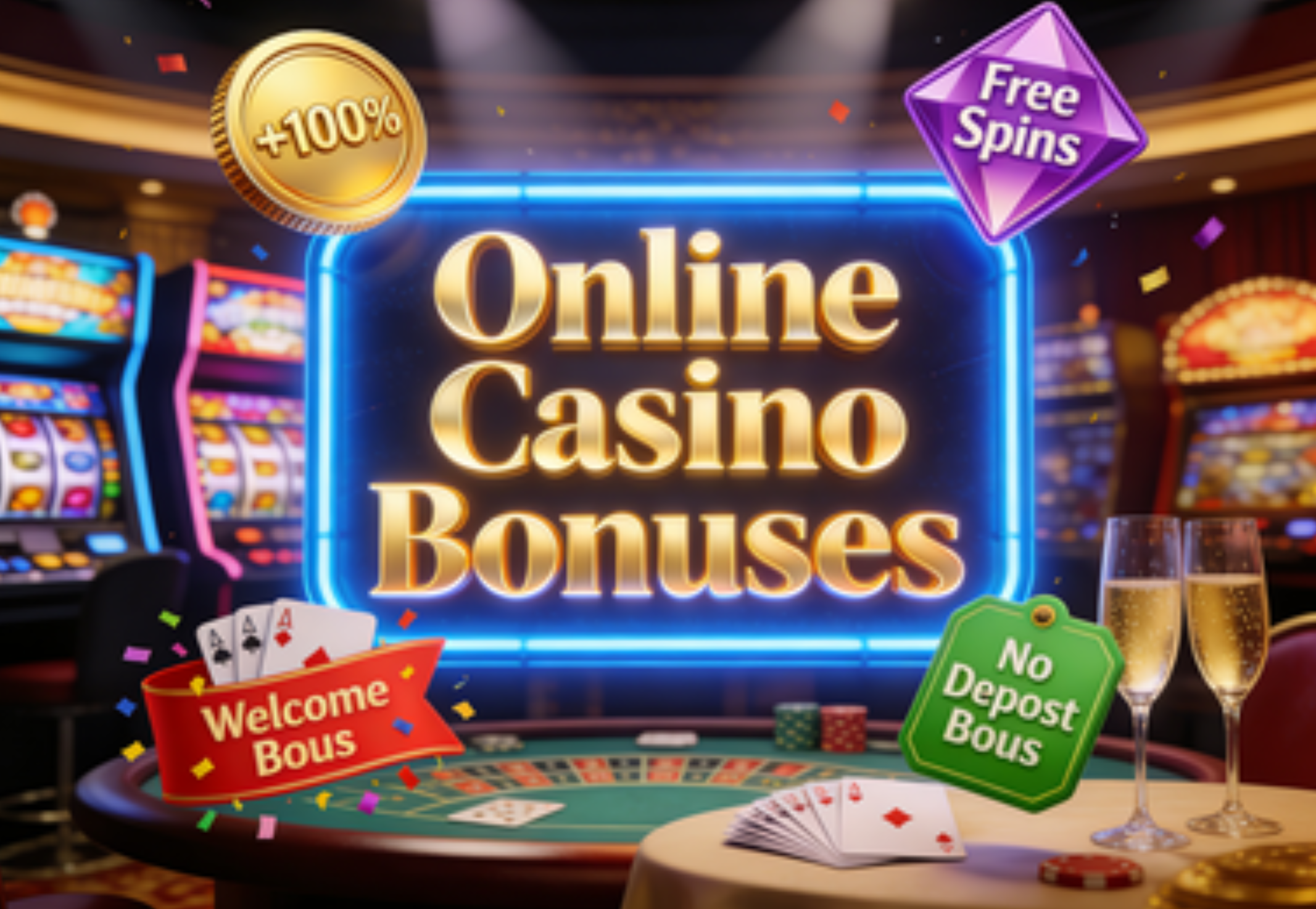 online casino bonuses